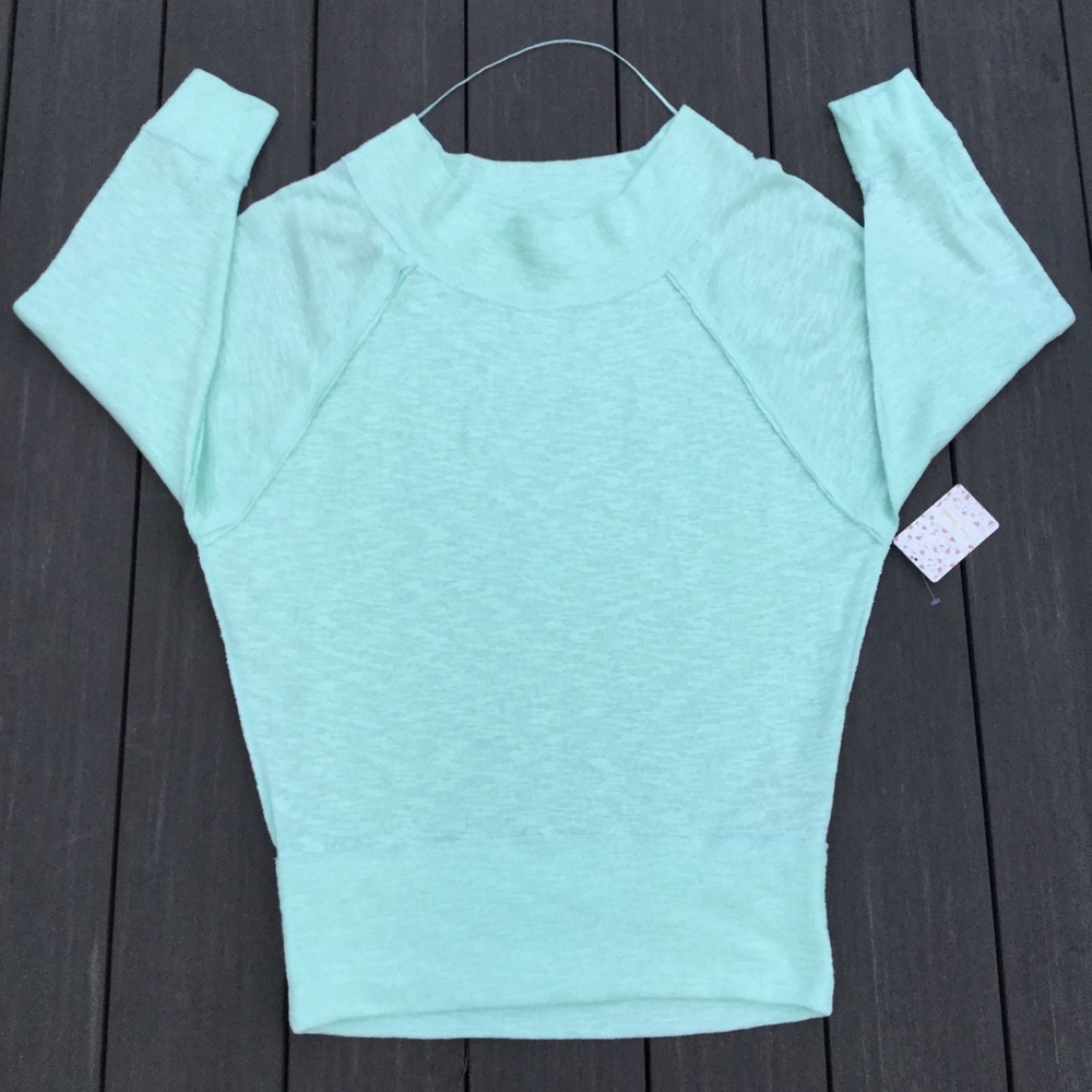Free People Palisades Off the Shoulder Thermal Top - Picture 4 of 6